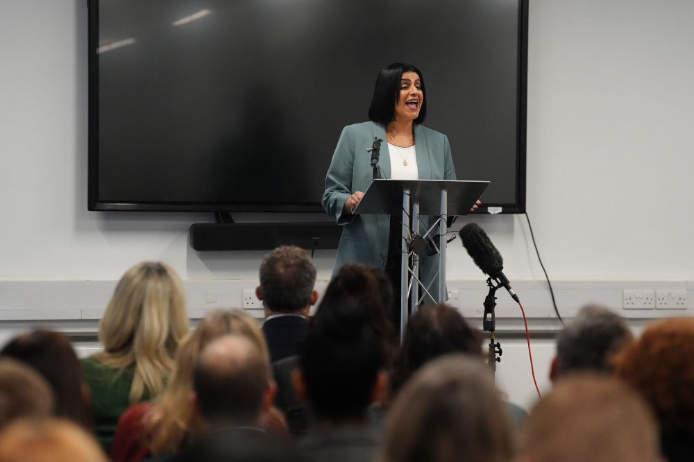 The Lord Chancellor and Secretary of State for Justice, the Rt Hon Shabana Mahmood MP